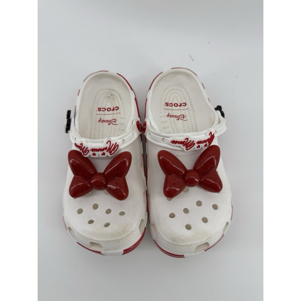 CROCS SIZE 7 MINNIE MOUSE EDITION *IMPERFECT*
